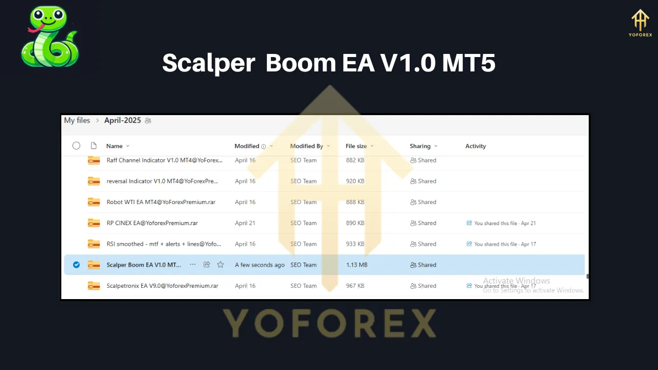 Scalper Boom EA V1.0 MT5 3 Scalper Boom EA V1.0 MT5
