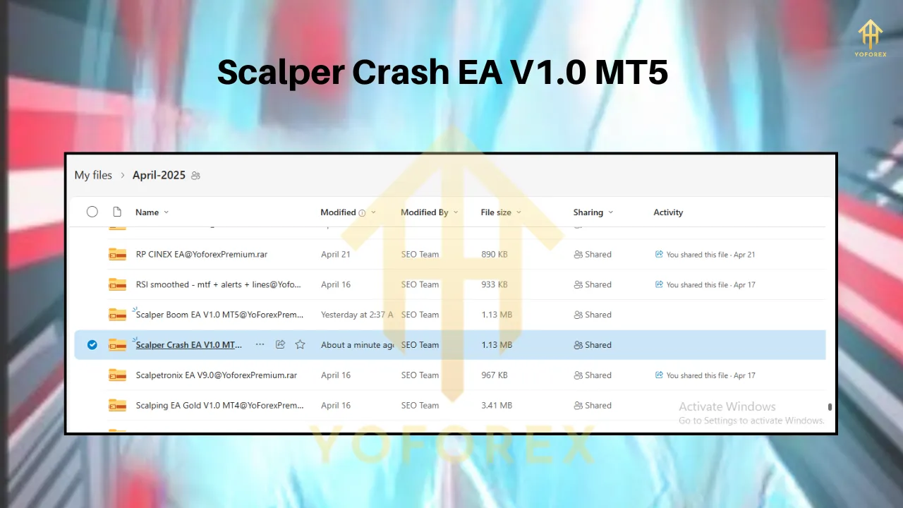 Scalper Crash EA V1.0 MT5 3 Scalper Crash EA V1.0 MT5