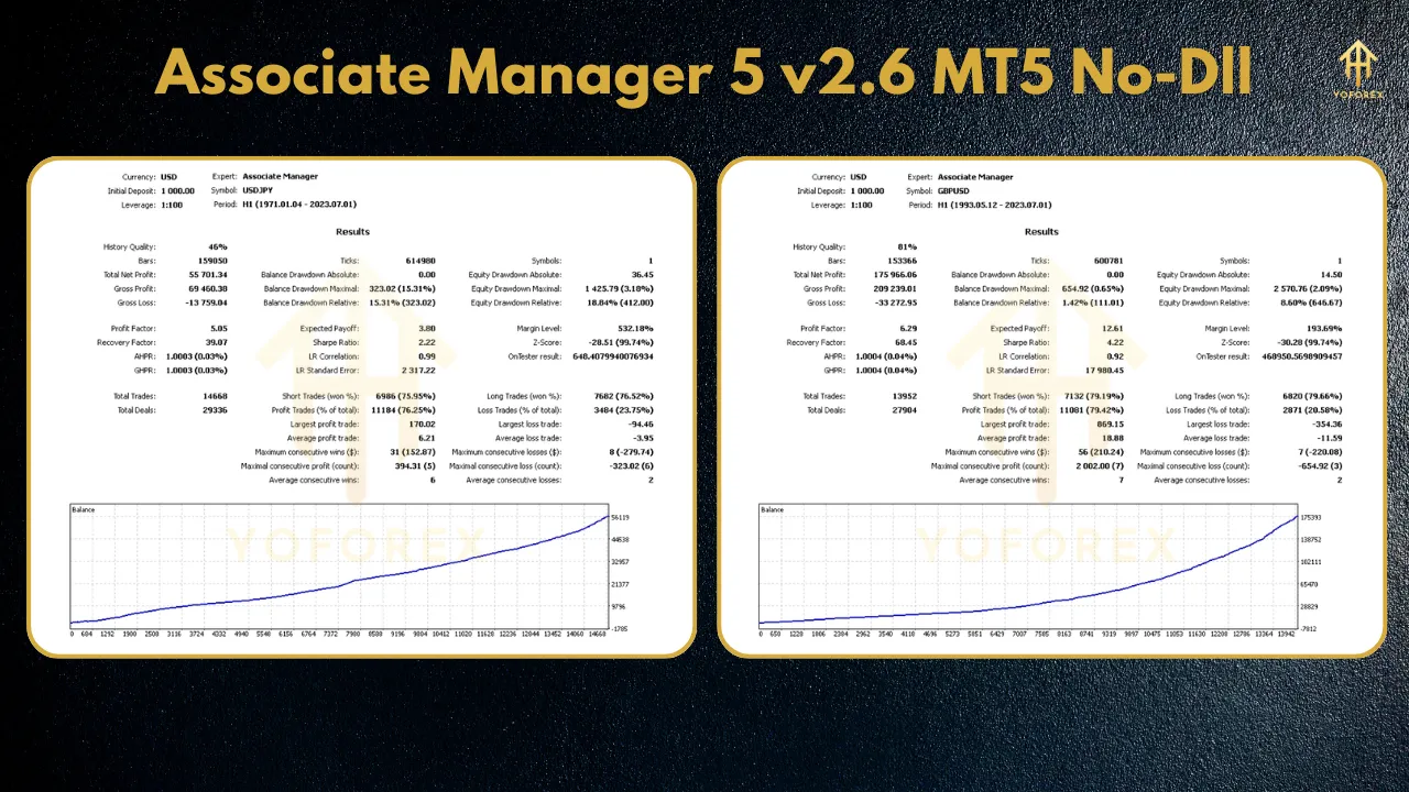 Associate Manager 5 EA V2.6 MT5: Revolutionizing Automated Forex Trading 3 Associate Manager 5 EA