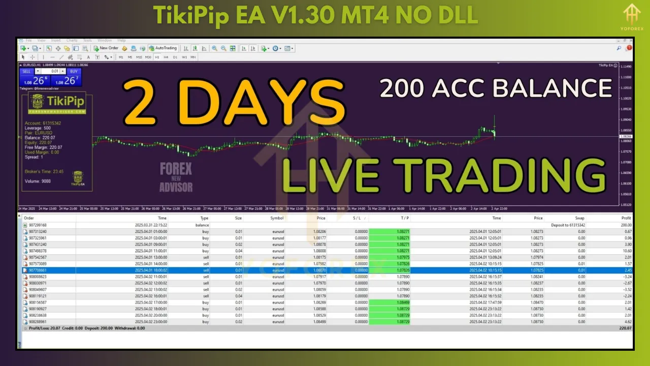 TikiPip EA V1.0 – Your Trusted Forex Scalping Partner 3 TikiPip EA V1.30