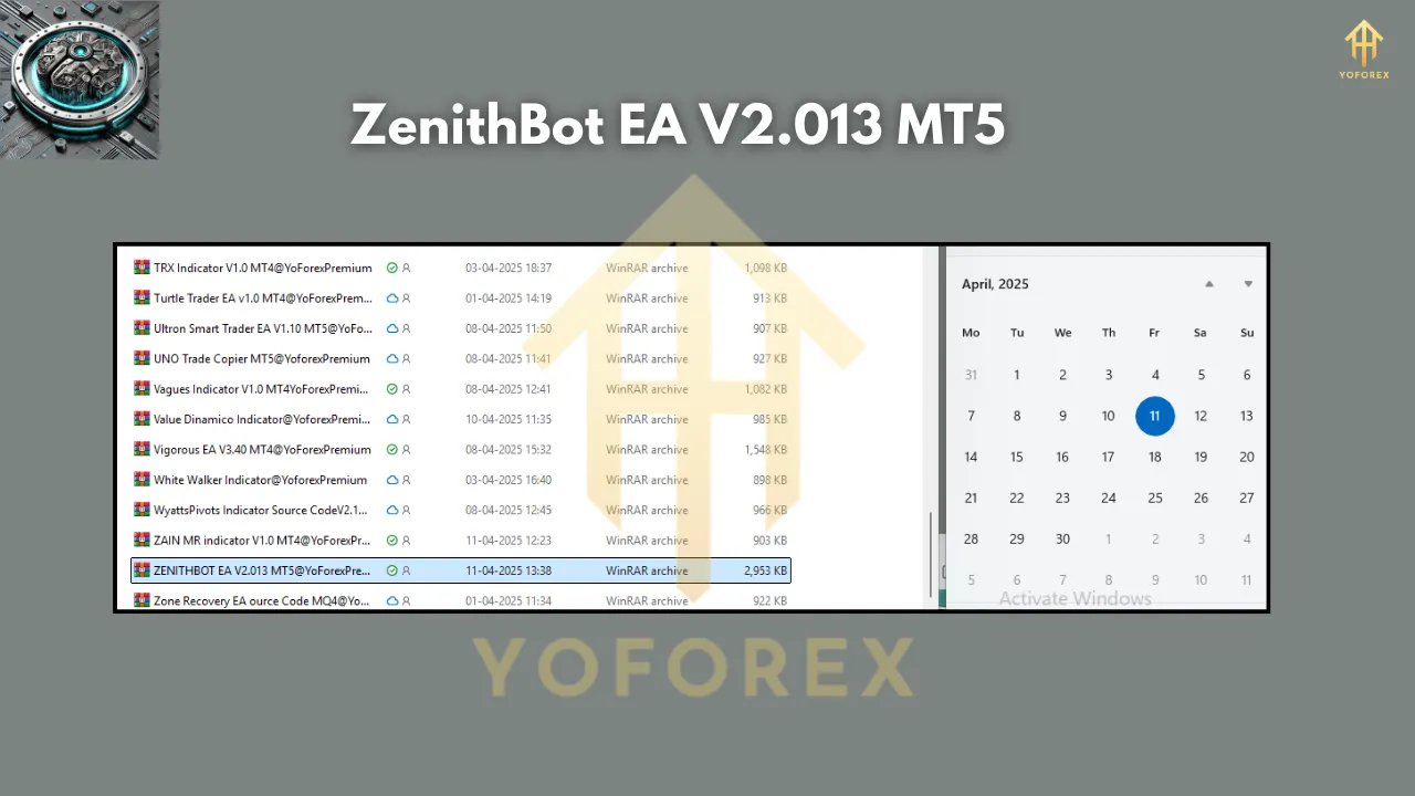 ZenithBot EA V2.013 MT5