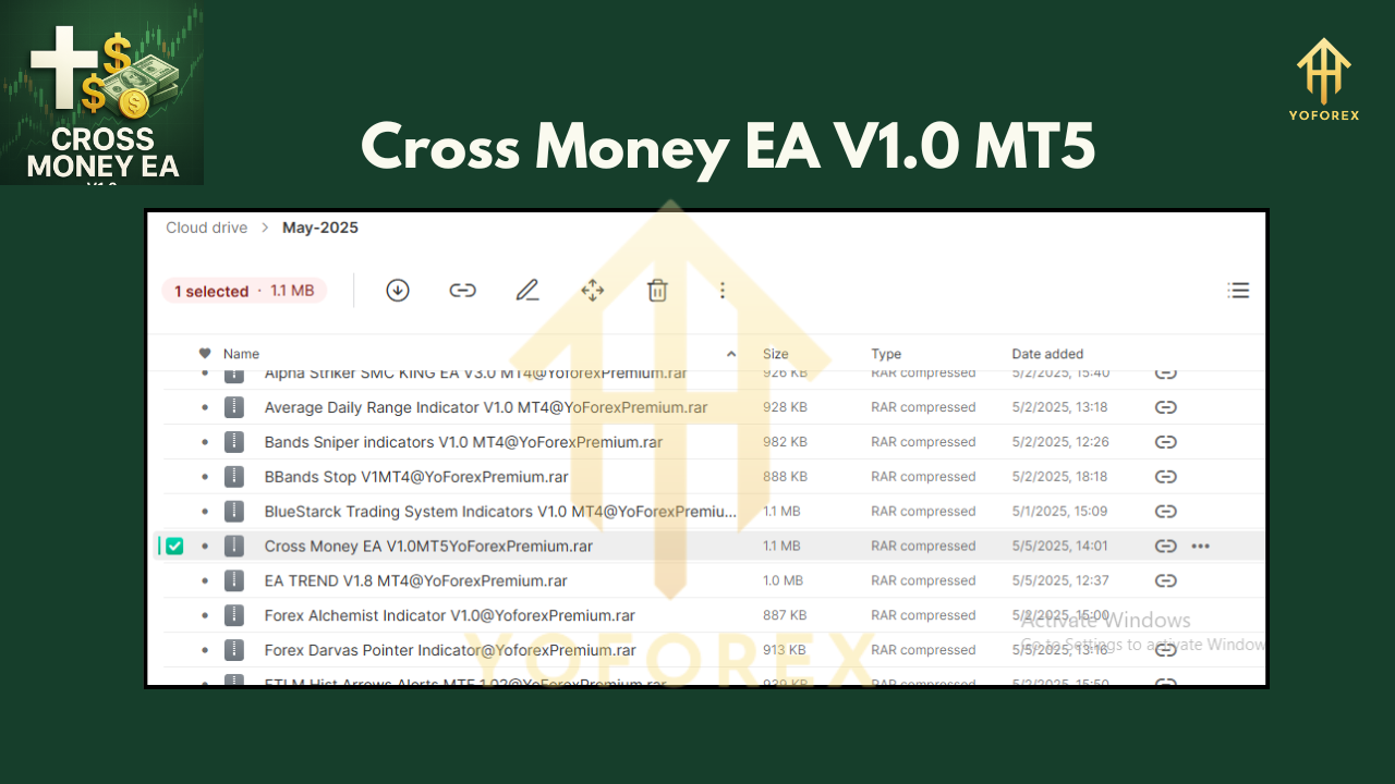 Cross Money EA V1.0 MT5