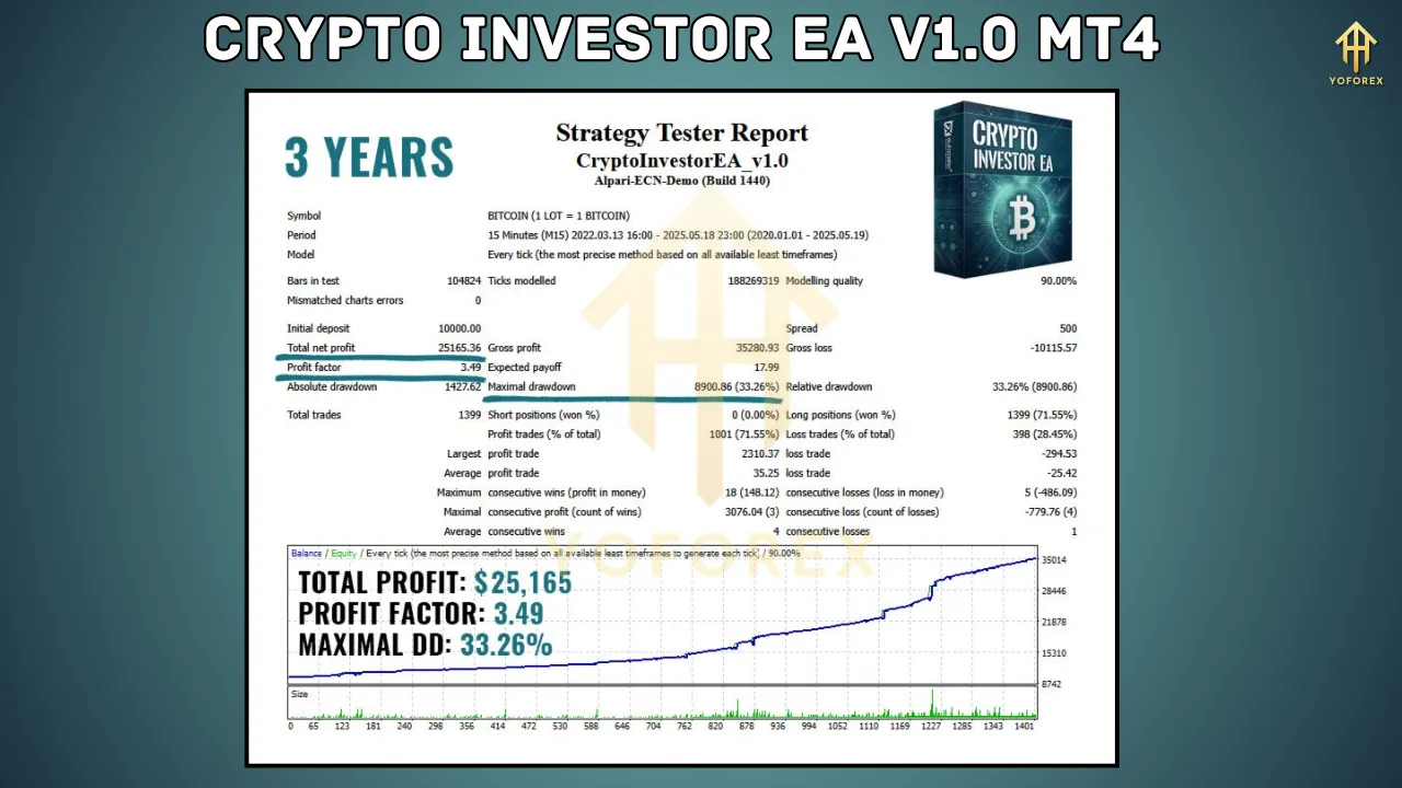 Crypto Investor EA V1.0 4 Crypto Investor EA V1.0