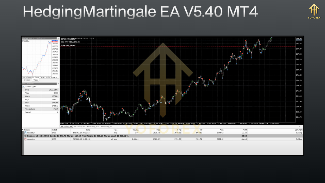 HedgingMartingale EA V5.40