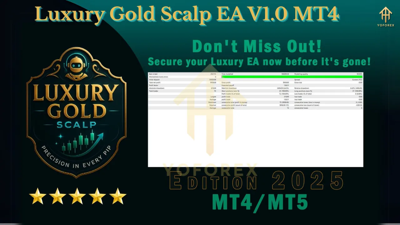 Luxury Gold Scalp EA V1.0 4 Luxury Gold Scalp EA V1.0