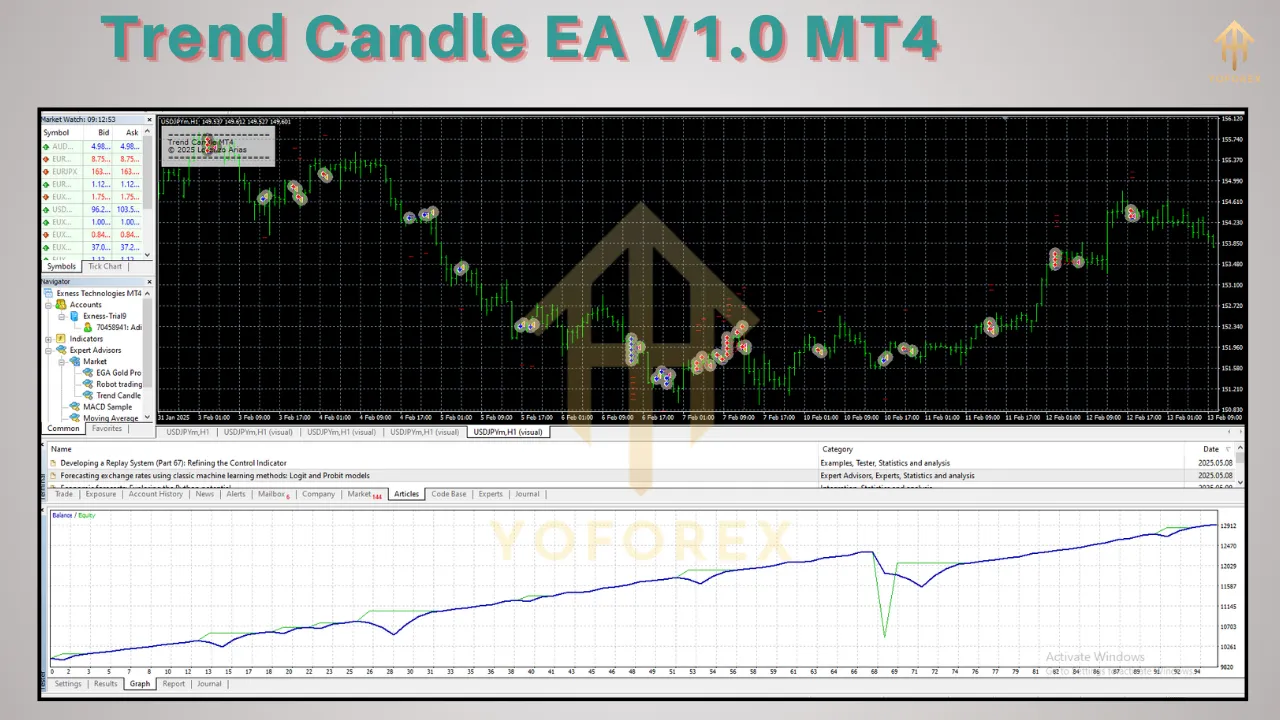 Trend Candle EA V1.0 3 Trend Candle EA V1.0