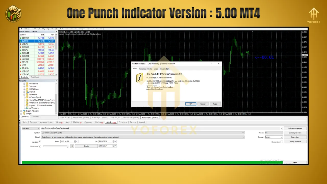 One Punch Indicator Version 5.00 MT4 2 BITHI 2025 06 24T182749.211