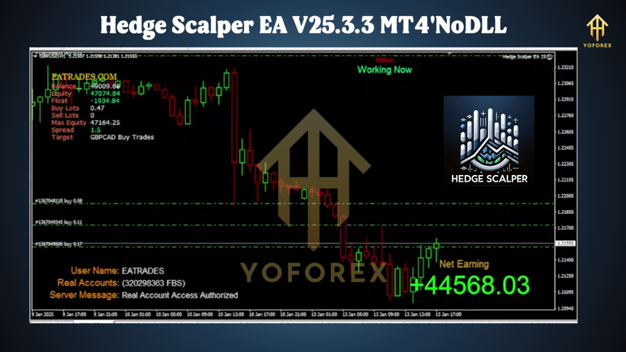 Hedge Scalper EA V25.3.3 MT4
