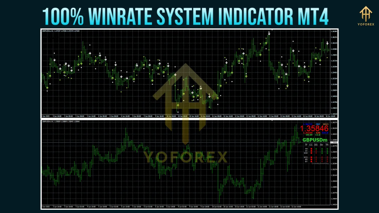 100% Winrate System Indicator MT4