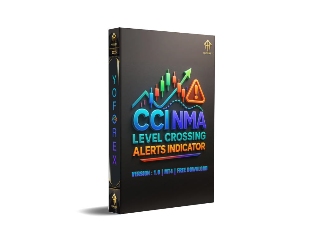 CCI NMA Level Crossing Alerts Indicator MT4