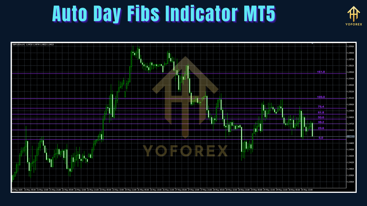 Auto Day Fibs Indicator MT5