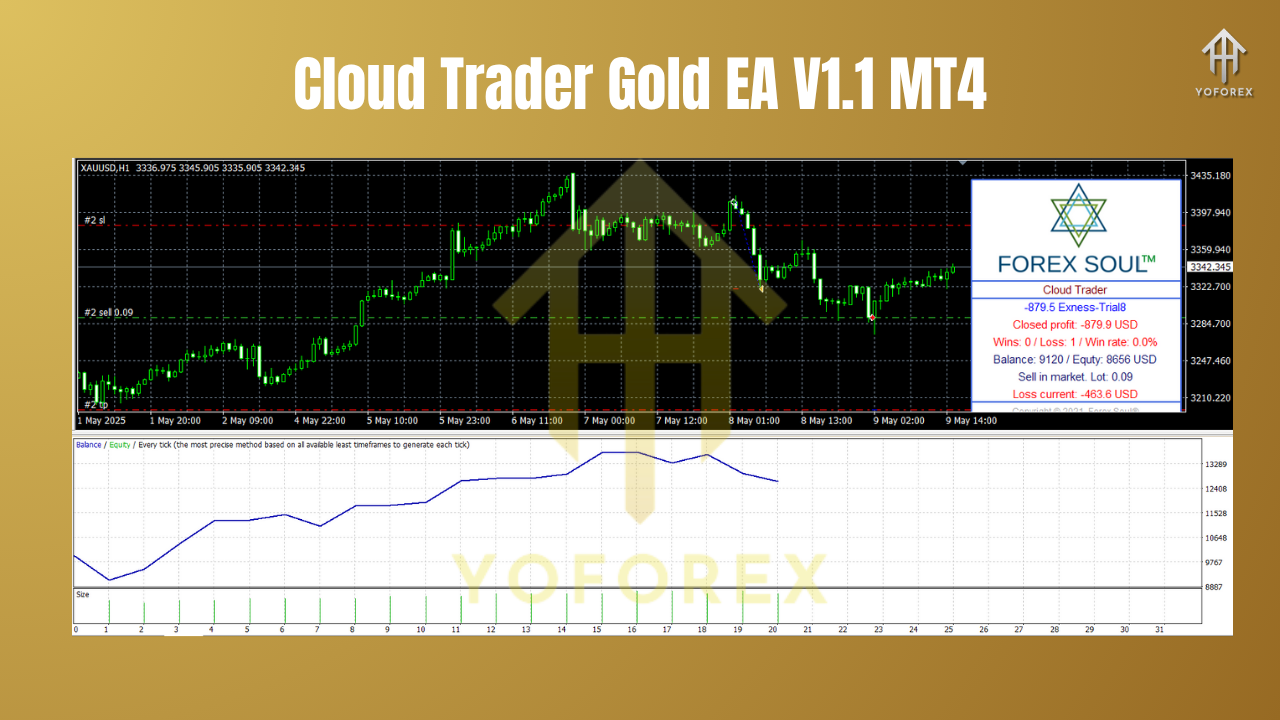 Cloud Trader Gold EA V1.1 MT4