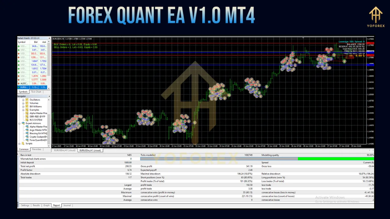 Forex Quant EA V1.0 MT4 2 Forex Quant EA V1.0 MT4