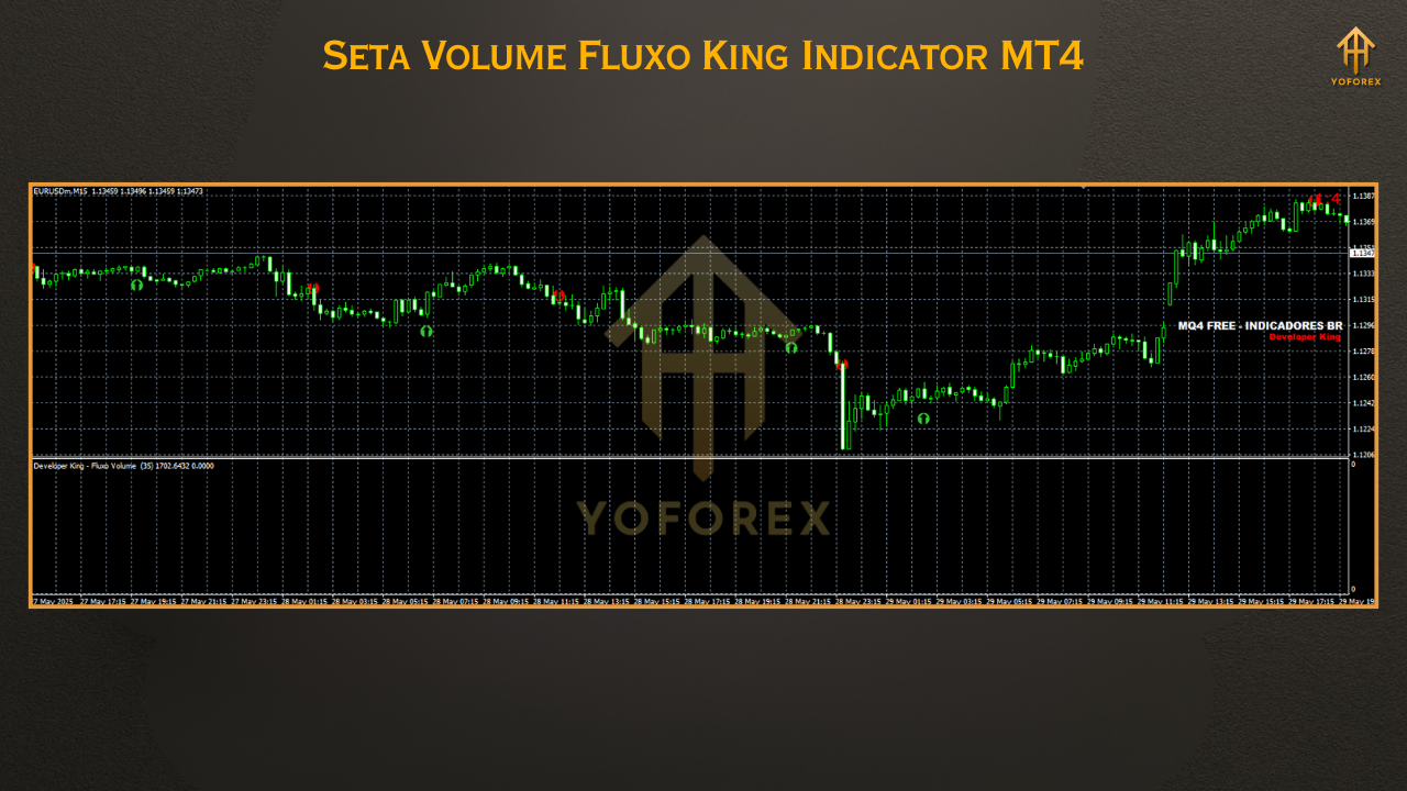 Seta Volume Fluxo King
