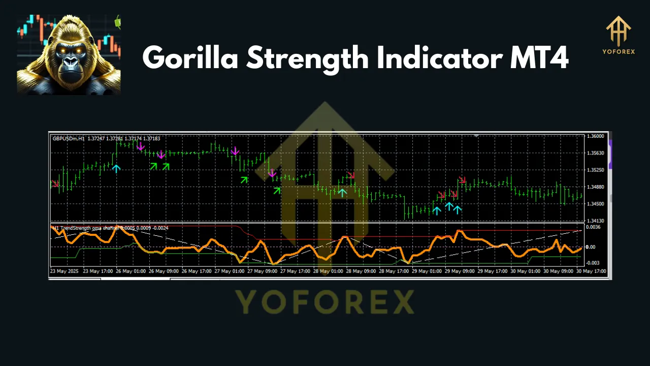 Gorilla Strength Indicator MT4 3 Gorilla Strength Indicator MT4