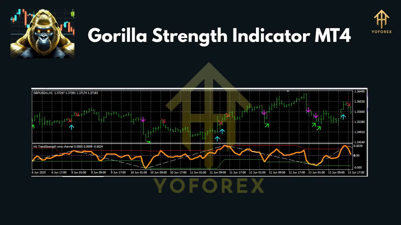 Gorilla Strength Indicator MT4 2 Gorilla Strength Indicator MT4