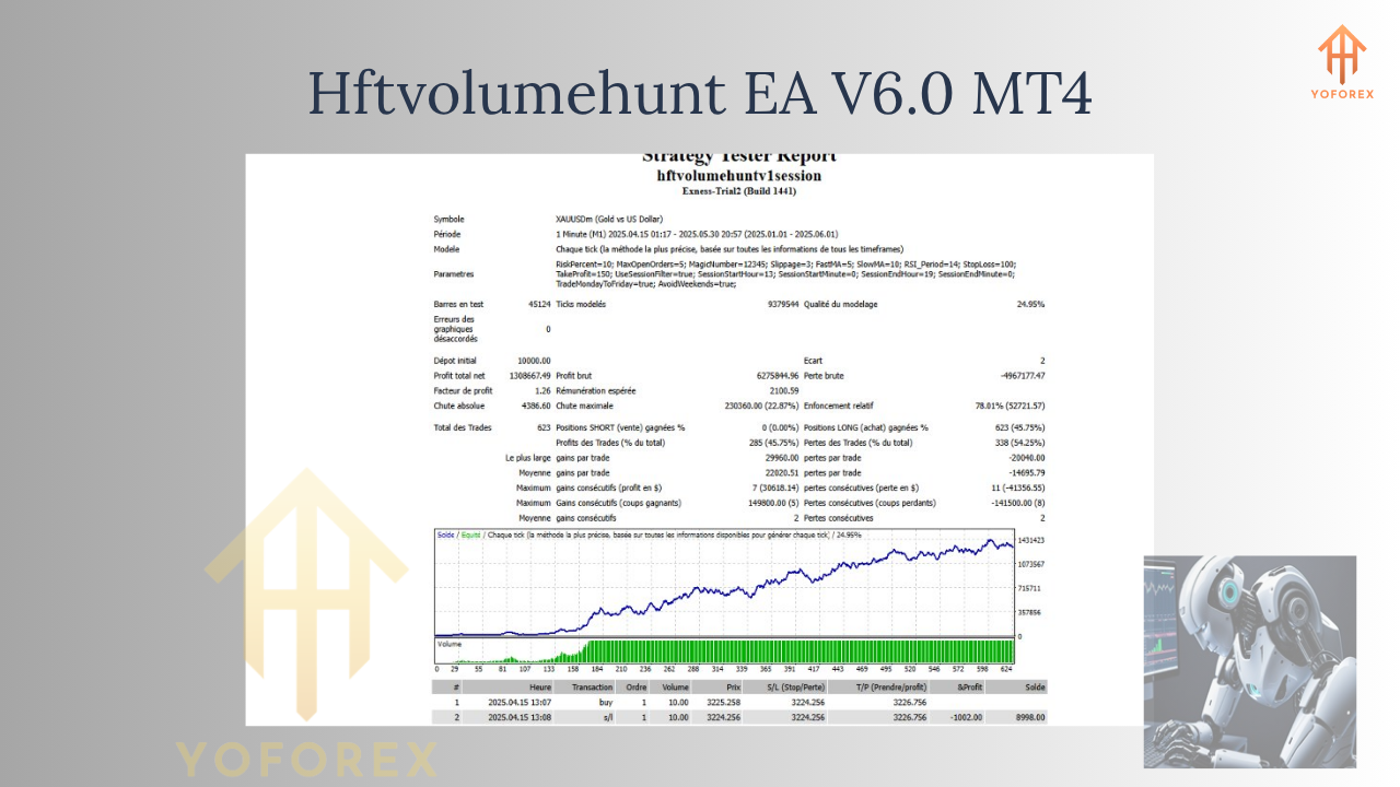 Hftvolumehunt EA V6.0 MT4 2