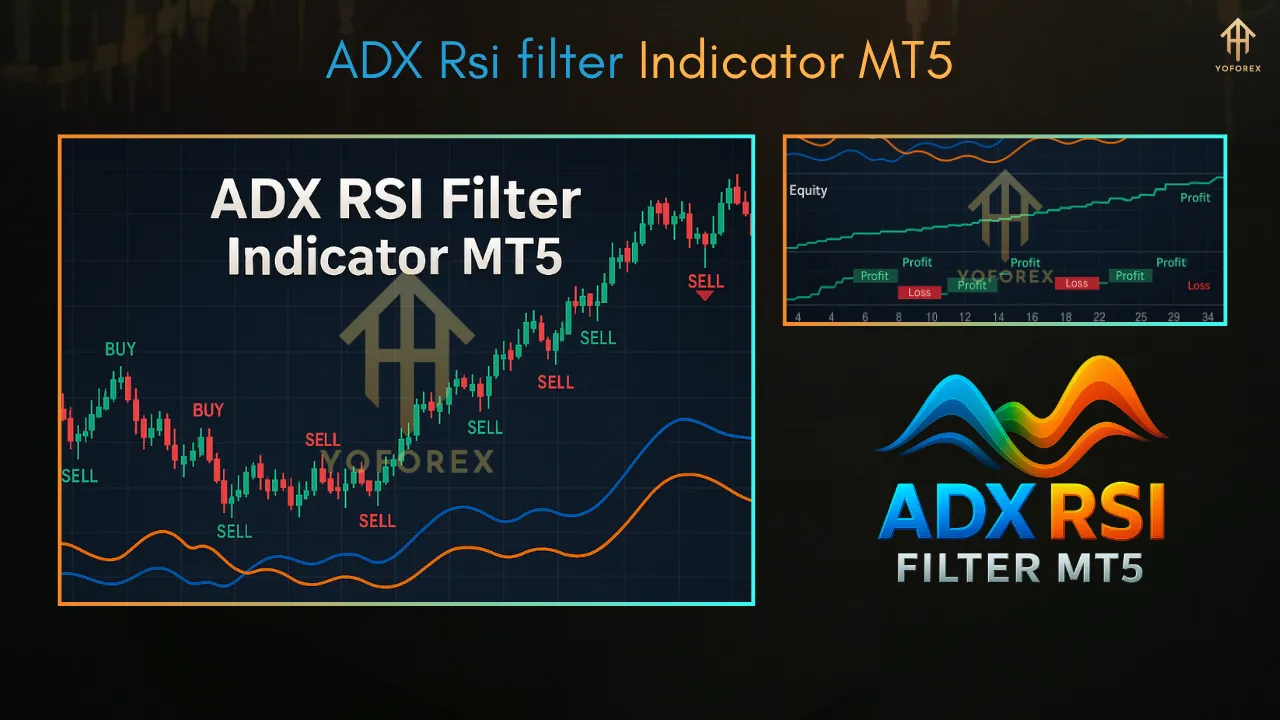 ADX RSI Filter Indicator for MT5 2 ADX RSI Filter Indicator