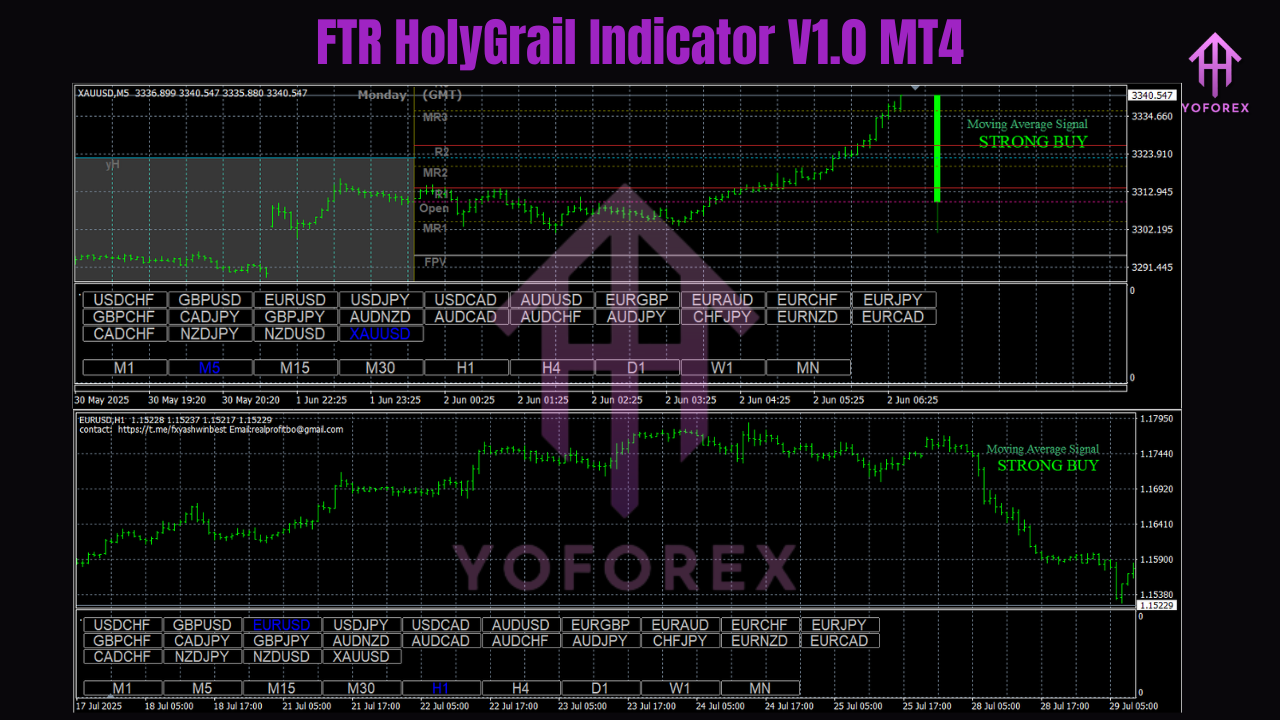 FTR HolyGrail Indicator V1.0 MT4 