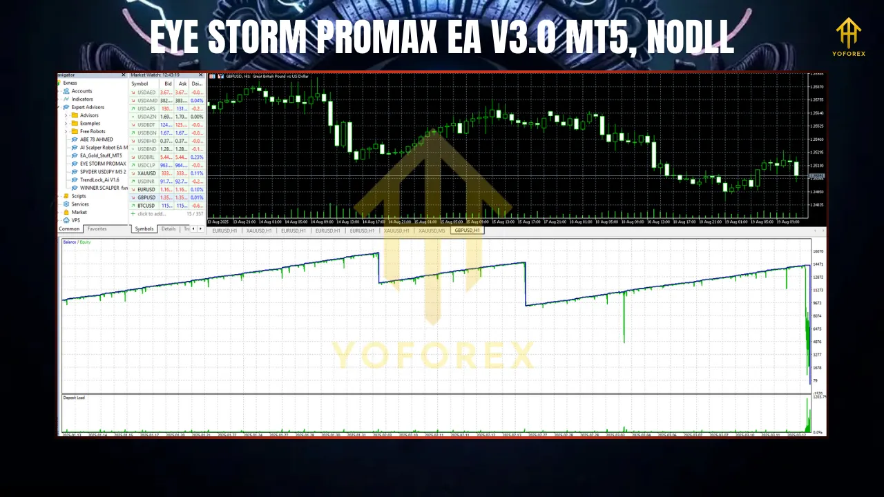 Eye Storm Promax EA V3.0 MT5 2 Golden Scorpion MT4 3 3