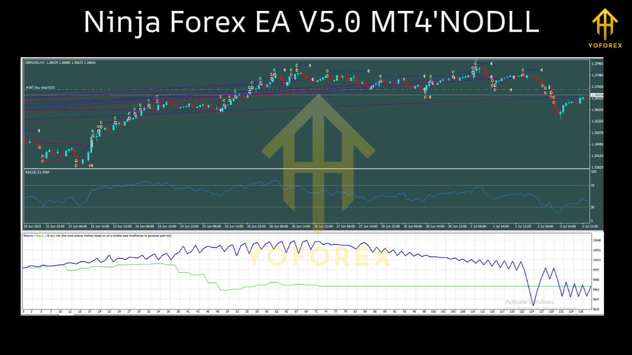 Ninja Forex EA V5.0 MT4