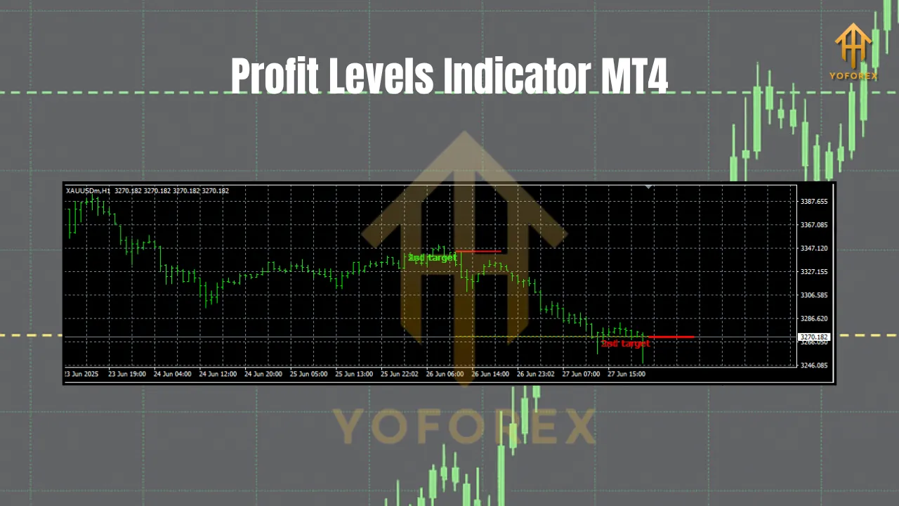 Profit Levels Indicator MT4 3 Profit Levels Indicator MT4