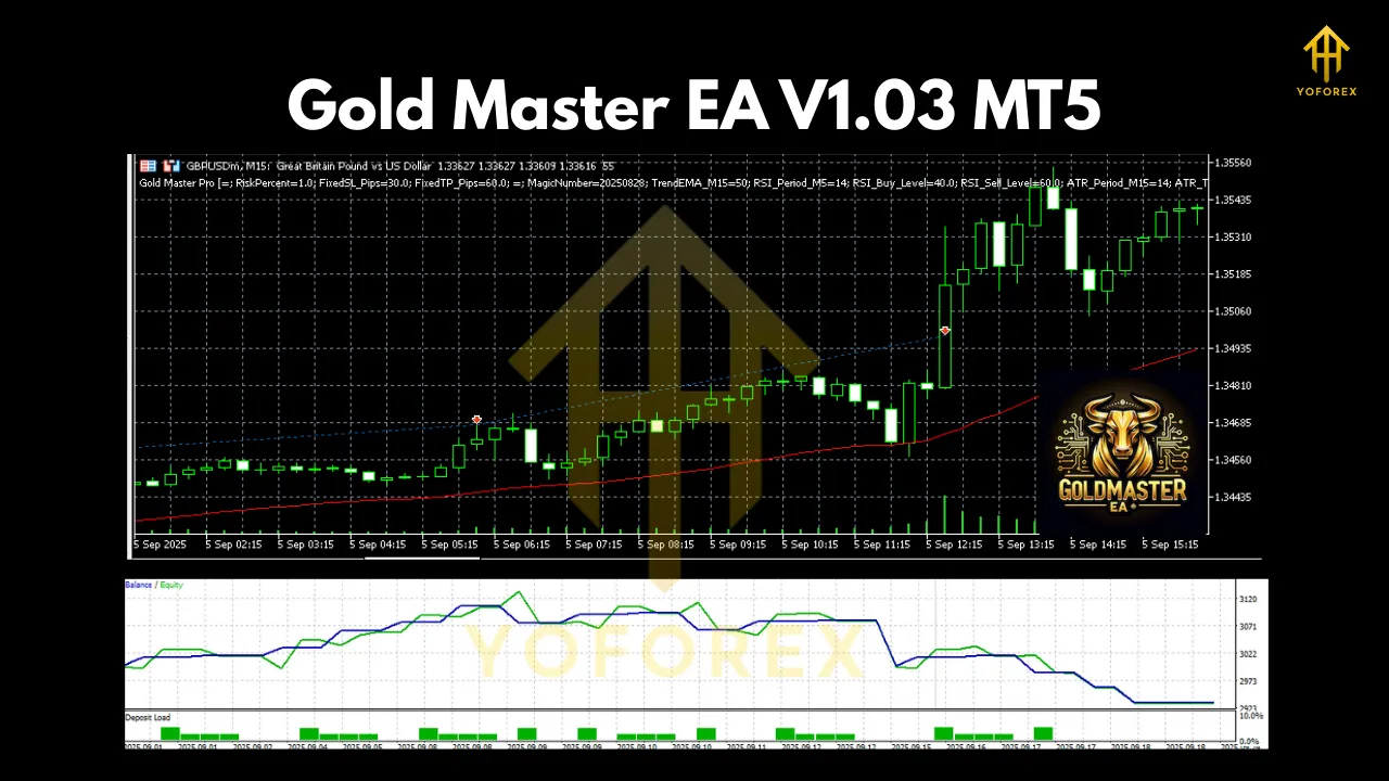 Gold Master Pro EA V1.03 MT5 3 Gold Master Pro EA V1.03 MT5
