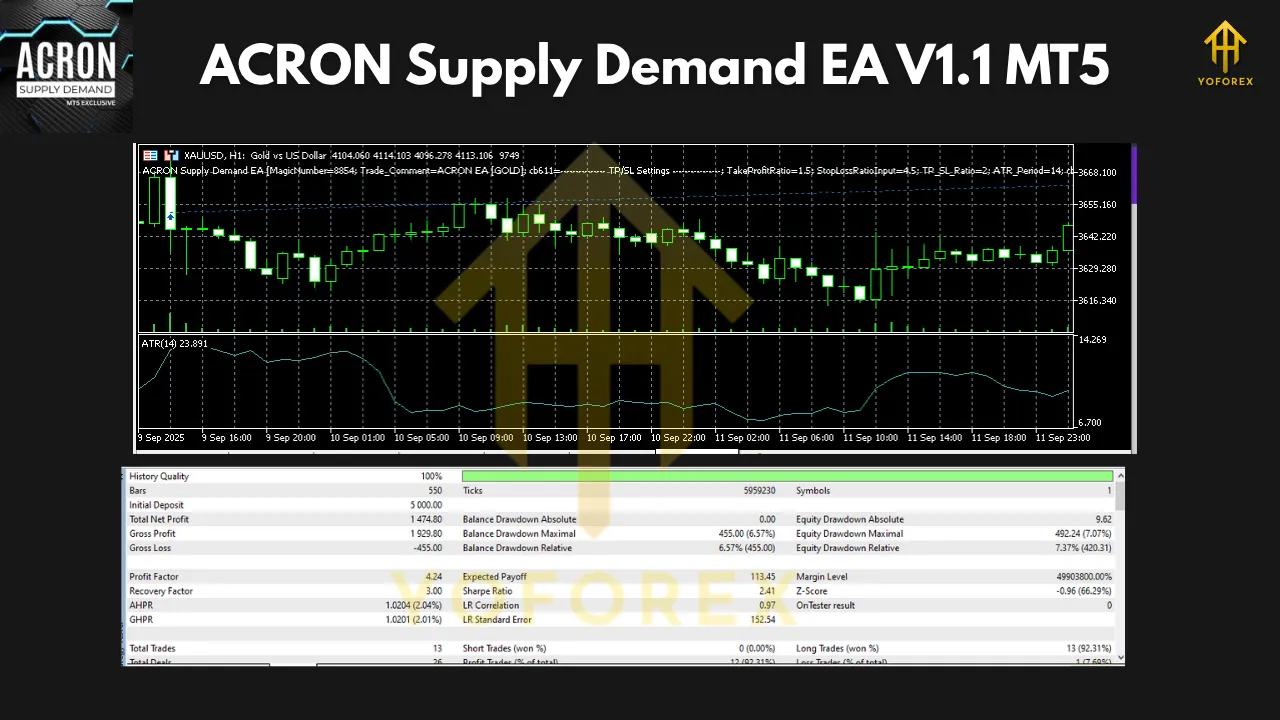 ACRON Supply Demand EA V1.1 MT5 3 ACRON Supply Demand EA V1.1 MT5