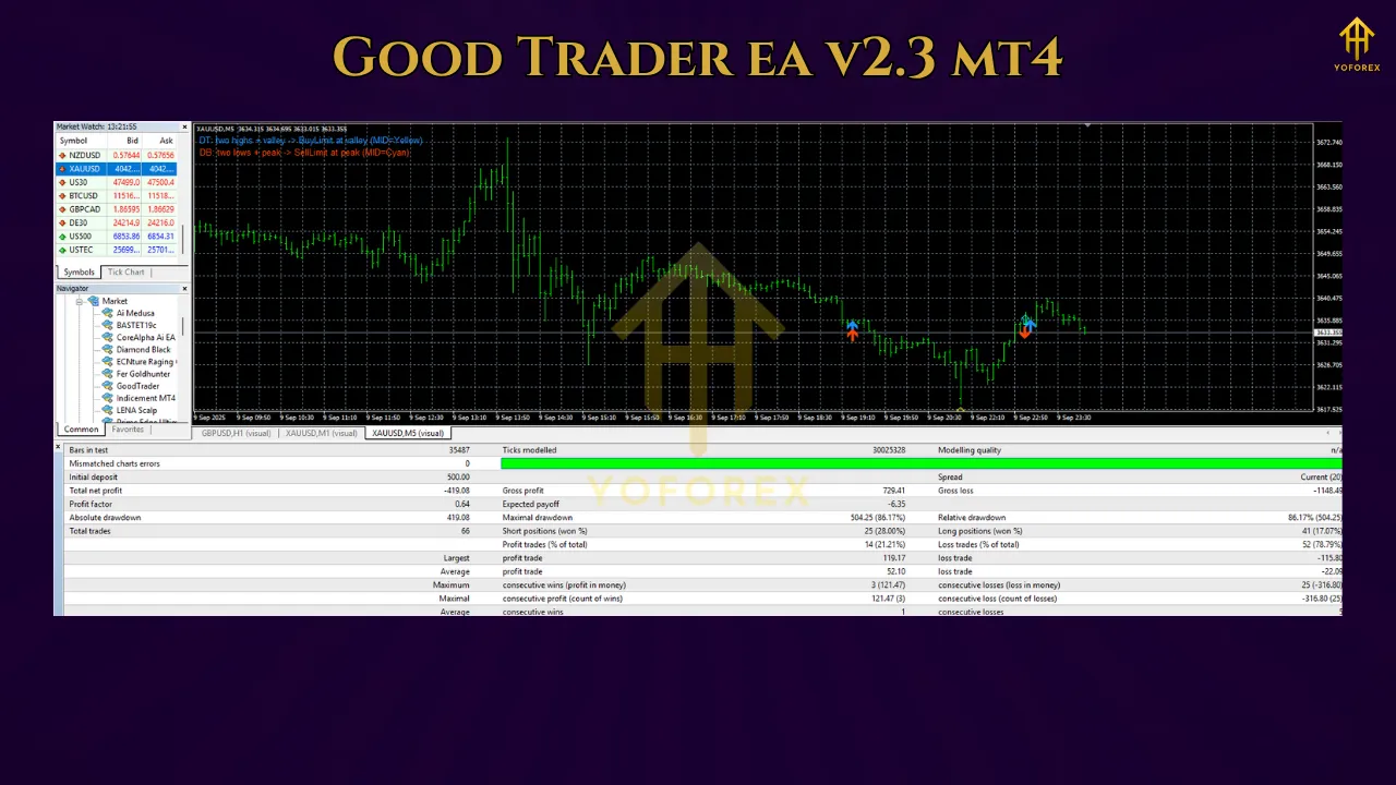 GoodTrader EA V2.3 MT4 3 Chinese EA 1 10