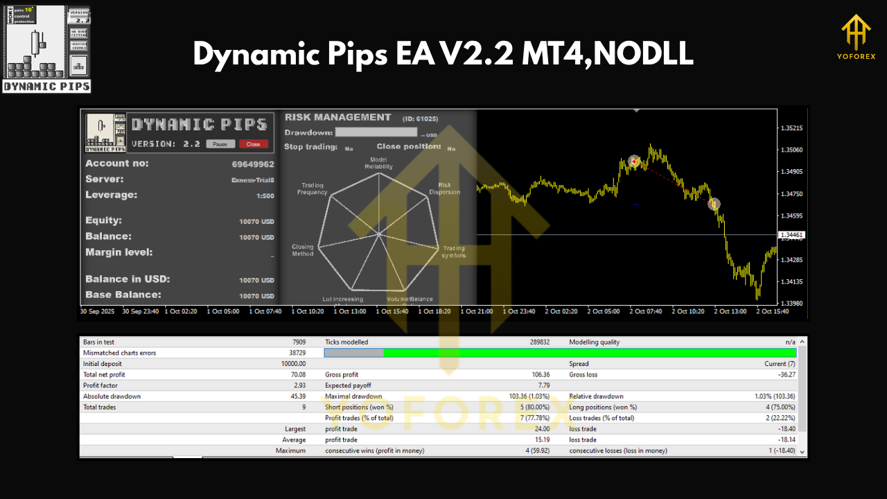 Dynamic Pips EA V2.2 MT4