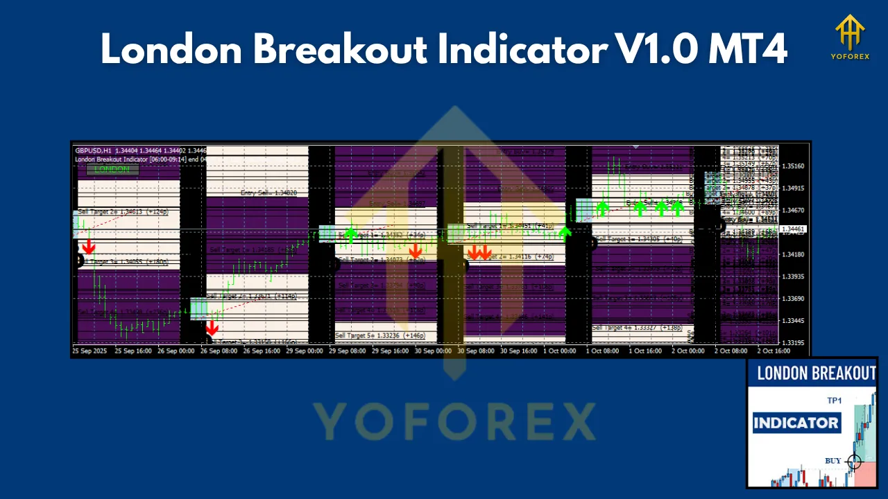 London Breakout Indicator V1.0 MT4 2 London Breakout Indicator