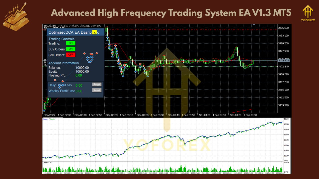 Advanced High Frequency Trading System EA V1.3 MT5