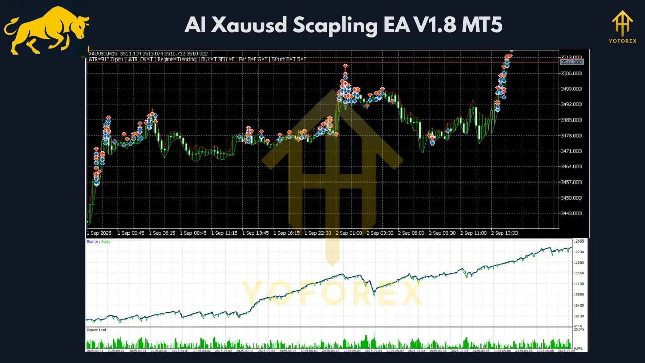 AI Xauusd Scapling EA V1.8 MT5 2 AI Xauusd Scapling EA V1.8 MT5
