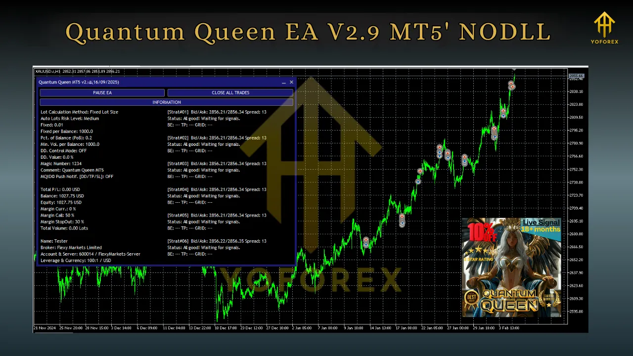 Quantum Queen EA V2.9 MT5