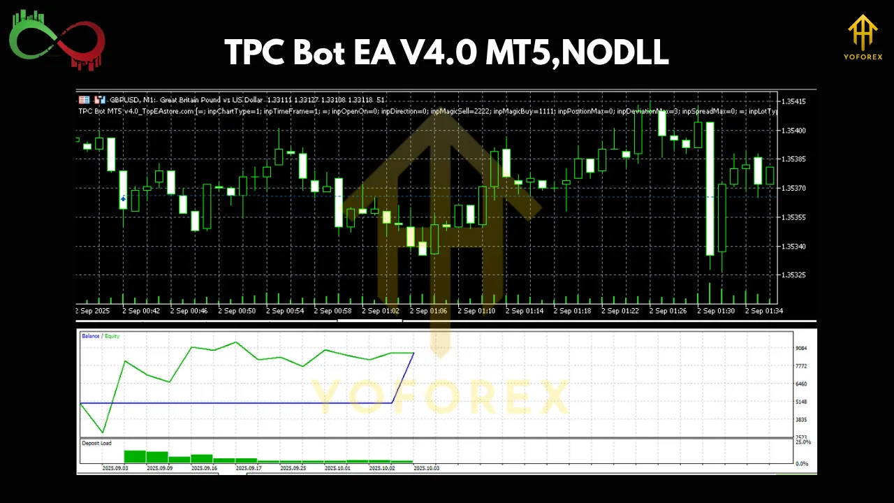 TPC Bot EA V4.0 MT5 3 TPC Bot EA V4.0 MT5