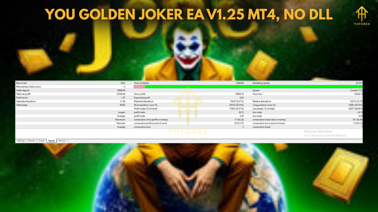 You Golden Joker EA V1.25 MT4 2