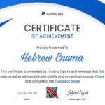 YoForex Clears Funding Pips Prop Firm Account