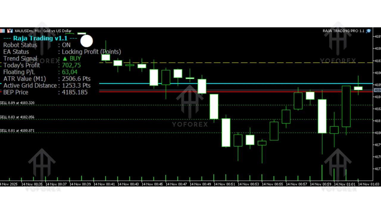 Raja Trading PRO EA V1.1 MT5 3 MAD TURTLE EA 1 18