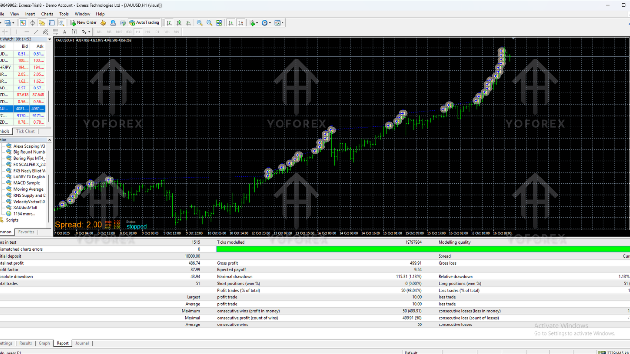 Velocity Vector EA V2.0 MT4