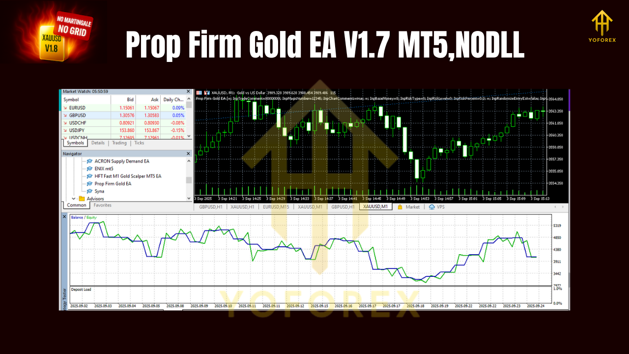 Prop Firm Gold EA V1.7 MT5