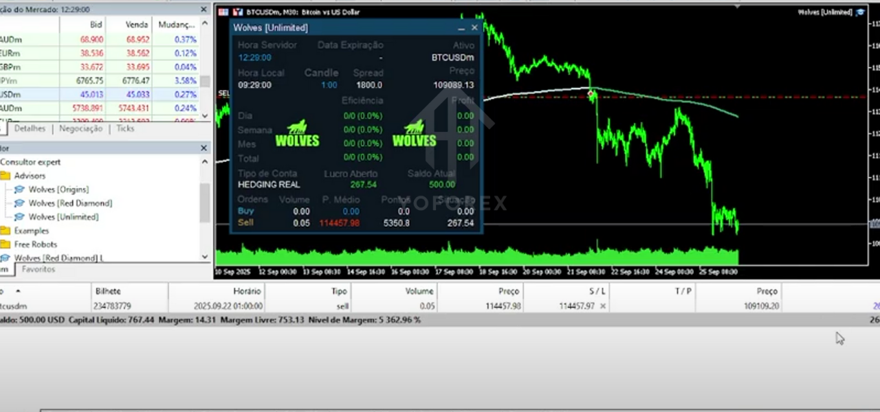 Wolves Prime EA V6.5 MT5
