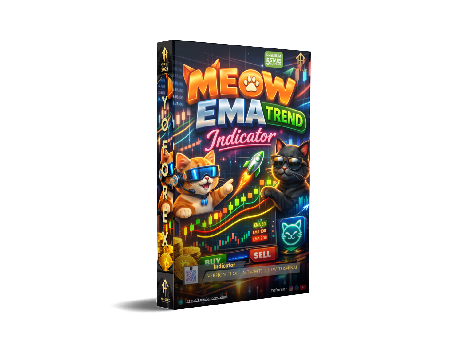 MEOW EMA TREND Indicator V1.01 MT4/MT5 102 MEOW EMA TREND Indicator V1.01 MT4/MT5