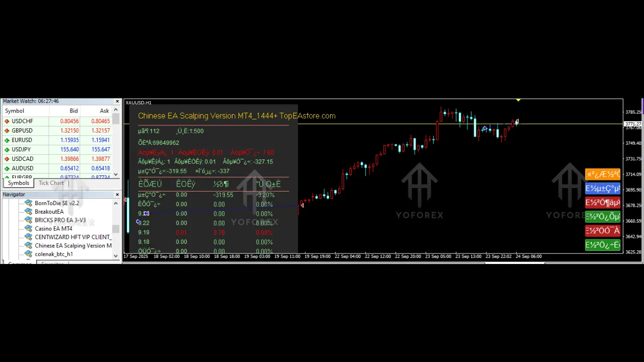 Chinese EA Scalping Version V 1.0 MT4