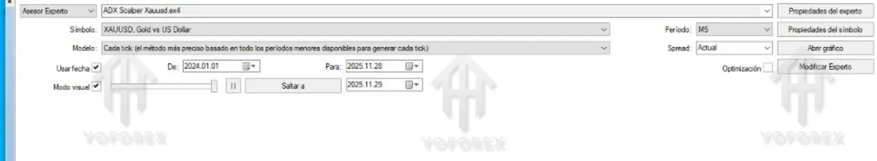 ADX Scalper Xauusd EA V1.50 MT4