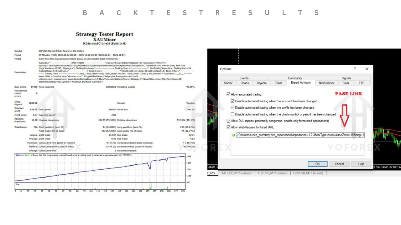 XAUminer EA V3.91 MT4 3 XAUminer EA V3.91 MT4