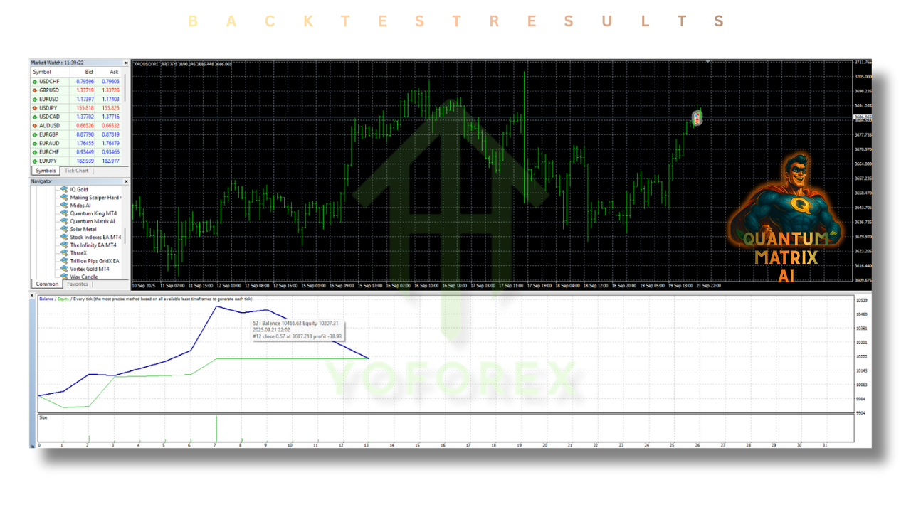 Quantum Matrix AI EA V1.70 MT4 2 P 3 5 1