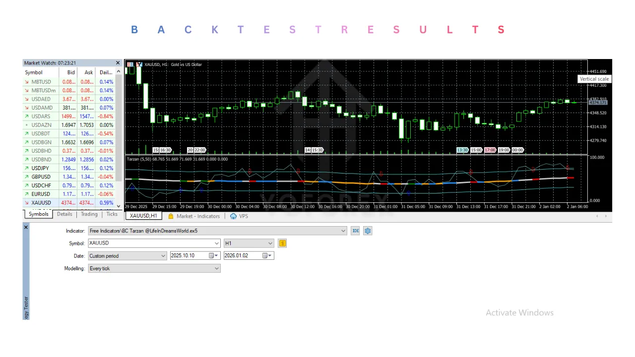 BC Tarzan Indicator V1.0 MT5