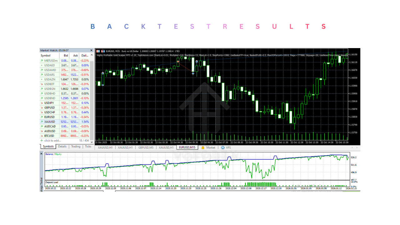 Highly Profitable Gold Scalper EA V1.20 MT5 2 Highly Profitable Gold Scalper EA V1.20 MT5