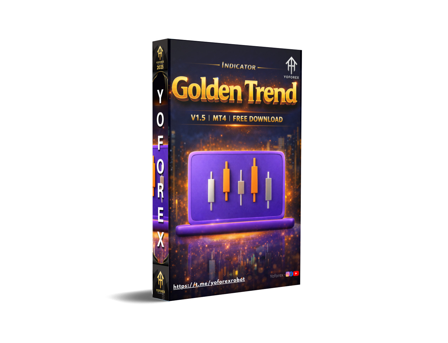 Golden Trend Indicator V1.5 MT4