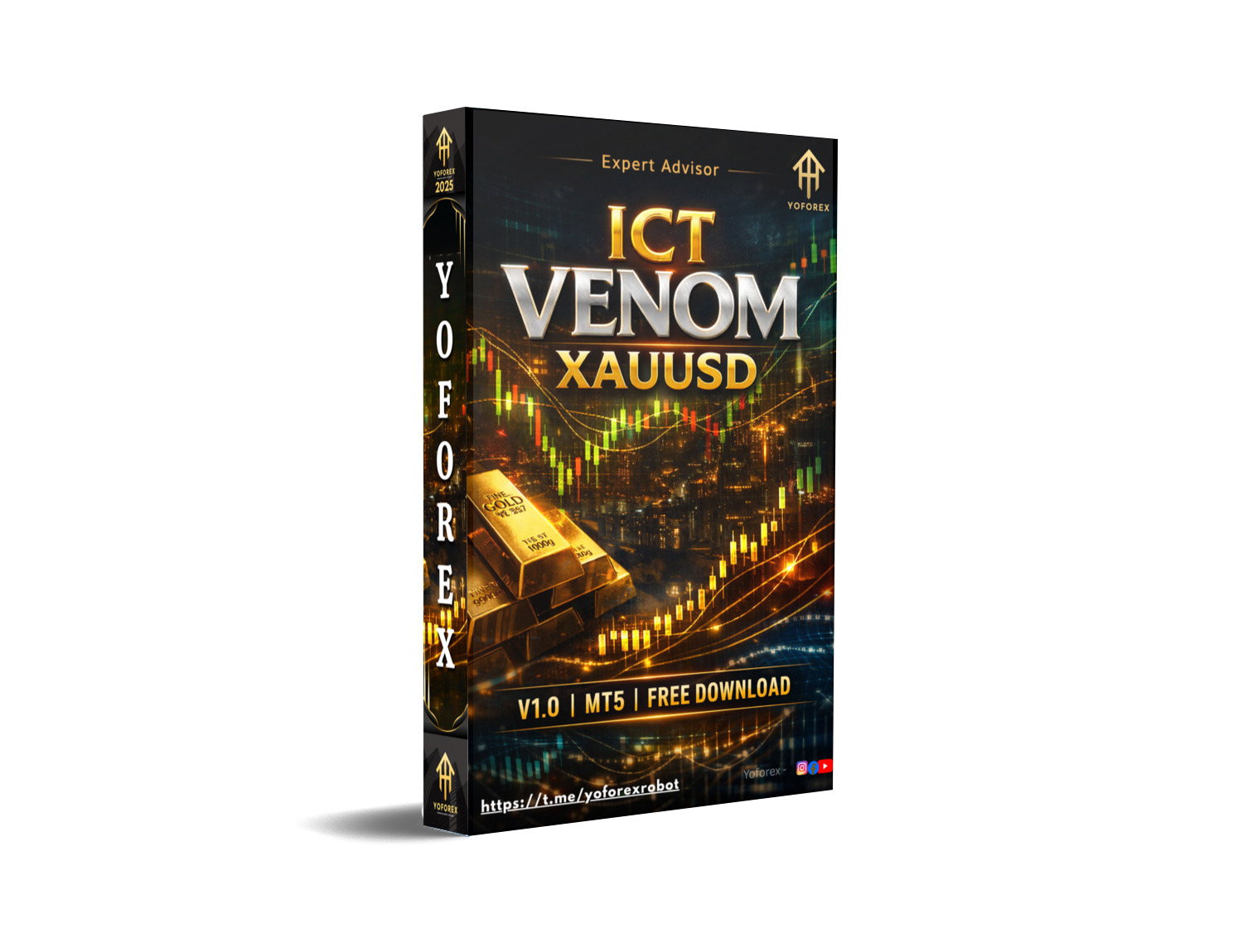 ICT Venom XAUUSD EA V1.0 MT5
